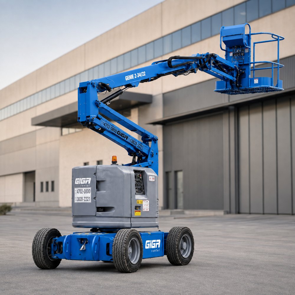 Plataforma articulada Genie Z34/22DC da frota GIGA RENTAL