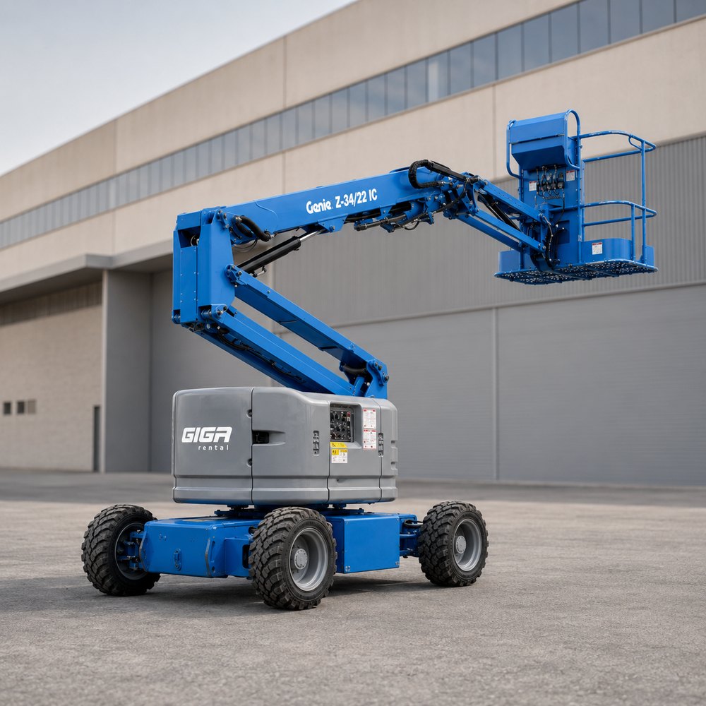 Plataforma articulada Genie Z34/22IC da frota GIGA RENTAL